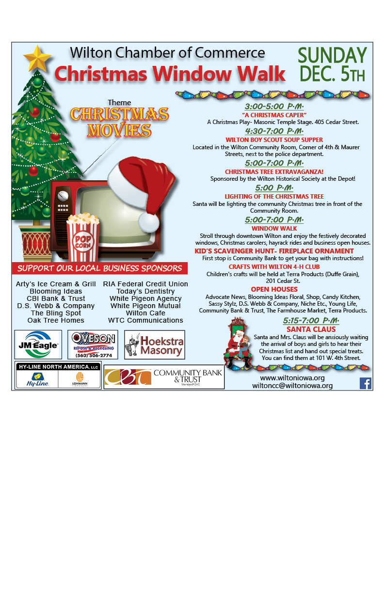 Christmas Window Walk Wilton Chamber & Development Alliance